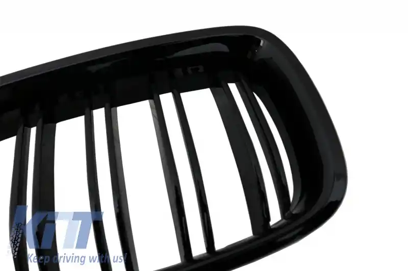 Body Kit compatibil cu BMW seria 3 F30 (2011-2015) F30 LCI (2016+) cu Praguri Laterale si Grile Centrale M3 Sport Design-image-6051701