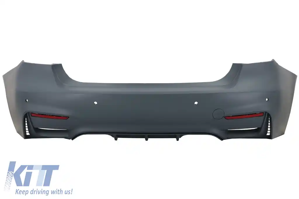 Body Kit compatibil cu BMW seria 3 F30 (2011-2015) F30 LCI (2016+) cu Praguri Laterale si Grile Centrale M3 Sport Design-image-6051703