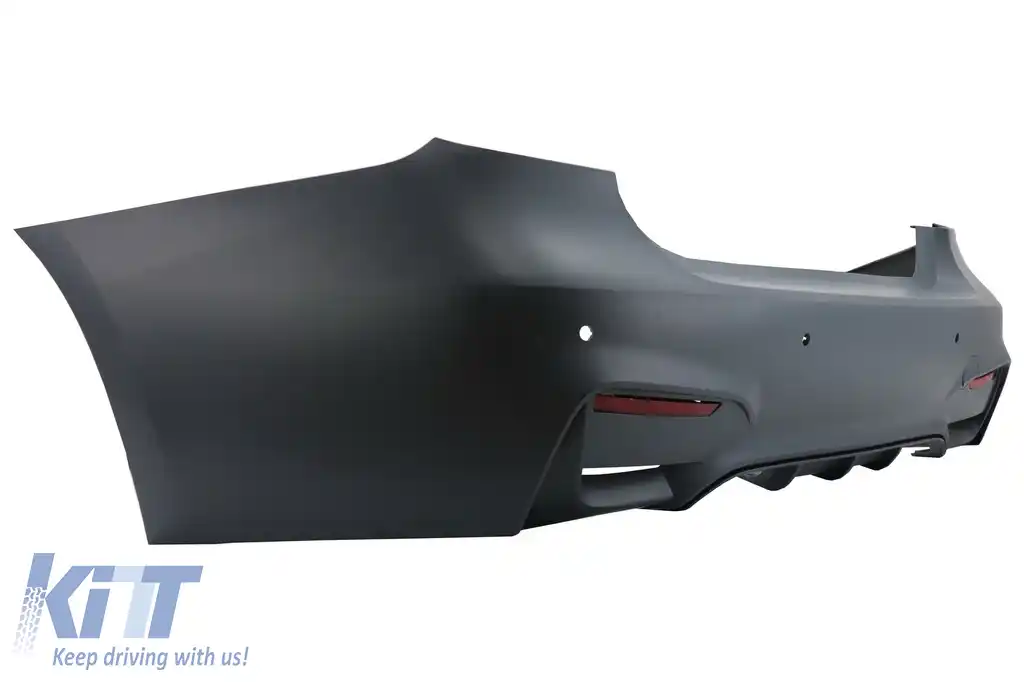 Body Kit compatibil cu BMW seria 3 F30 (2011-2015) F30 LCI (2016+) cu Praguri Laterale si Grile Centrale M3 Sport Design-image-6051704