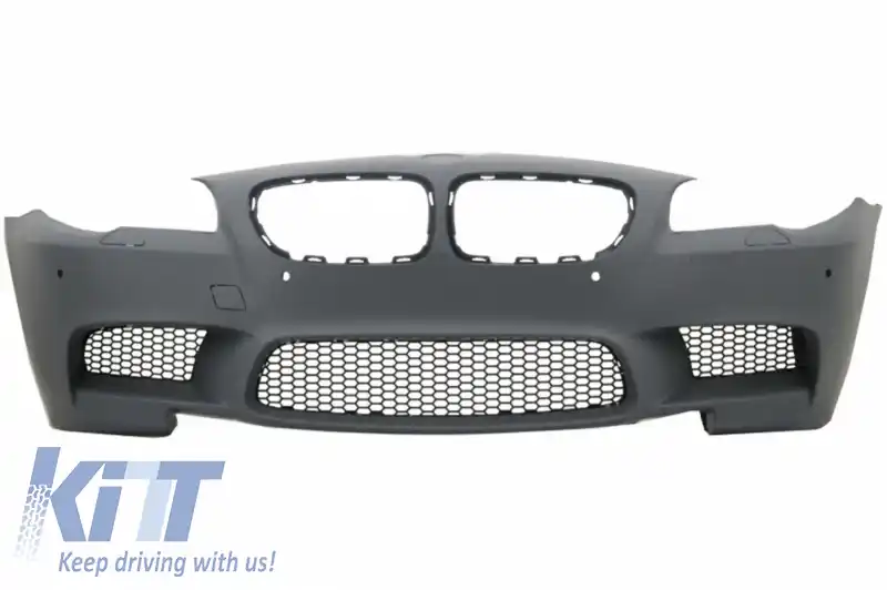 Body Kit compatibil cu BMW Seria 5 F10 (2011-2017) M5 Design cu Praguri Laterale PDC si SRA-image-6038879