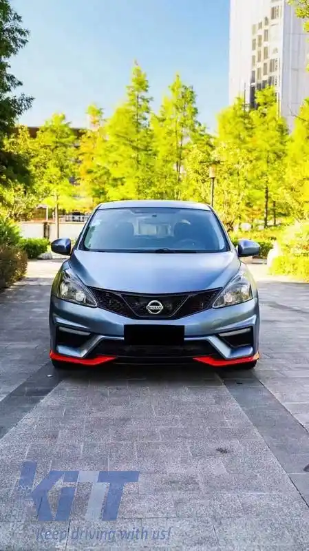 Body Kit potrivit pentru Nissan Tiida 2011-2016 Nismo Look-image-6324305