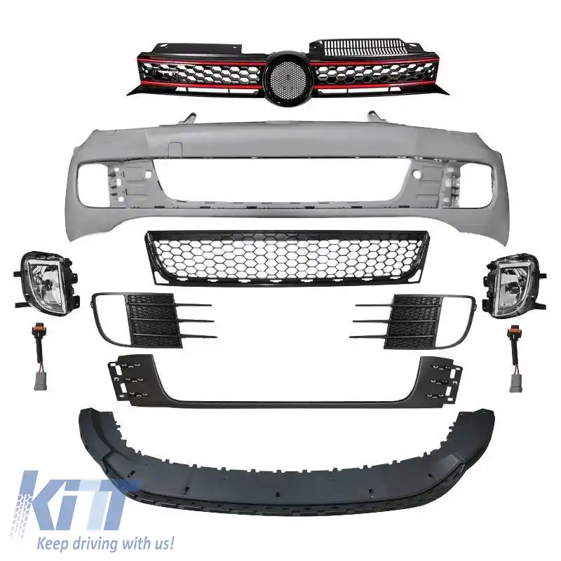 Body Kit potrivit pentru VW Golf VI (6) 08-11 GTI Look-image-6316490