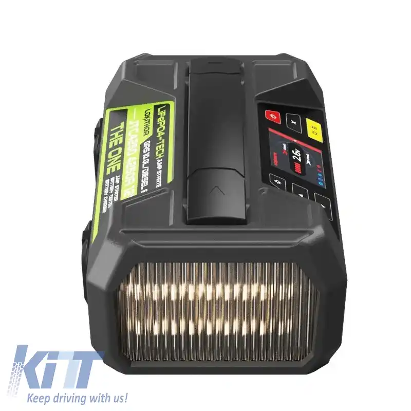 Booster auto, Încărcător și tester de baterii, Powerbank, Lumină LED 5 în 1 Lokithor JTC4250 LifePO4 12 Volți 4250A-image-6316850