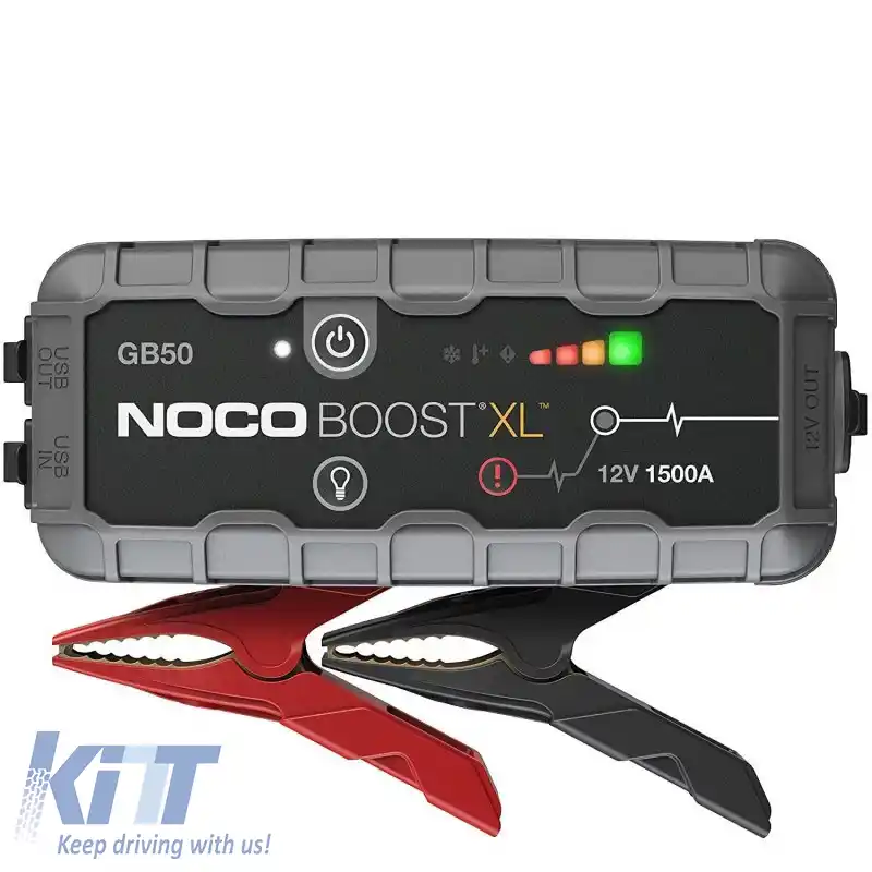 Booster auto Noco Boost XL UltraSafe GB50 12 Volți 1500 Amperi