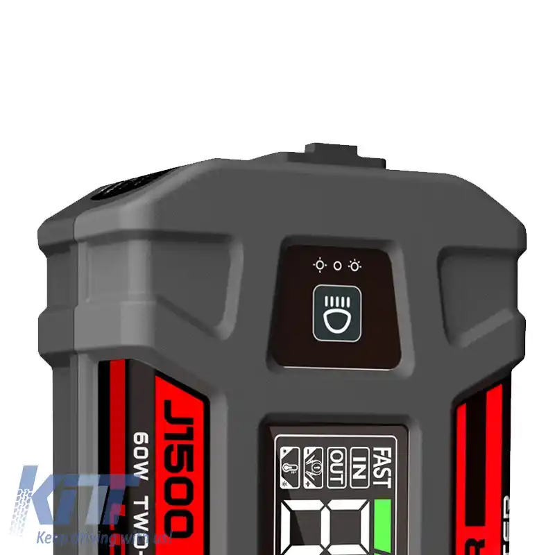 Booster auto, Powerbank, Lumină LED 3 în 1 Lokithor J1500 12 Volți 1500A-image-6309436