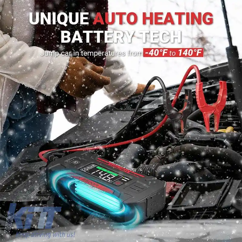 Booster auto, Powerbank, Lumină LED 3 în 1 Lokithor J401X 12 Volți 2500A cu tehnologie de pornire la -40°C-image-6315936