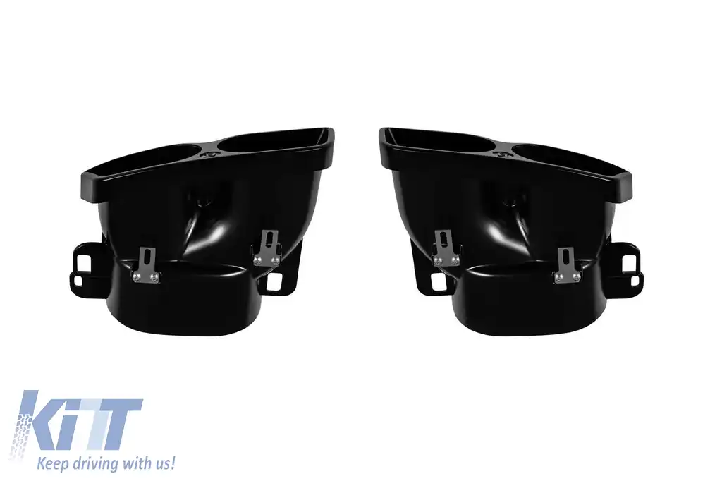 Brabus accesorii pentru bara frontală și spate A Design potrivită pentru Mercedes S-Class W222 2017-2020 cu ieșiri de evacuare-image-6148288