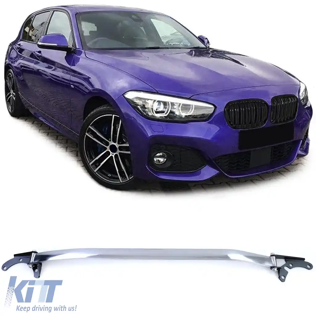 Brace de strut din aluminiu Performance 3-piese potrivit pentru 1 Series BMW F20 F21 10-19