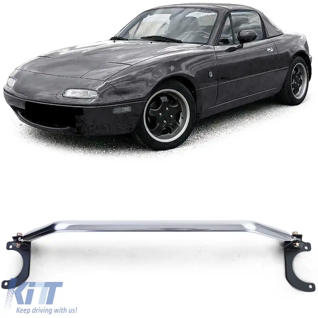 Brace de suspensie frontal din aluminiu, ajustabil, 3 piese, potrivit pentru Mazda MX-5 NA NB 1989-2000