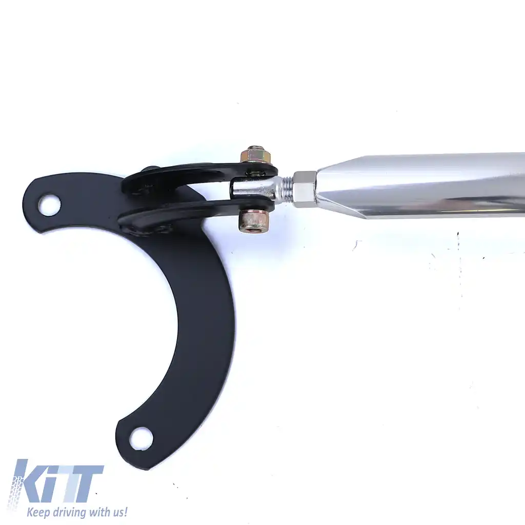 Brace de suspensie frontală din aluminiu, ajustabilă, în 3 piese, potrivită pentru Peugeot 206 + CC SW 98-08-image-6195446