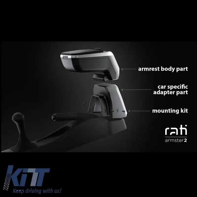 Brățară Armster 2 potrivită pentru Citroen C3 Picasso 2009-2017 Culoare Argintie Fără Buzunar-image-6296093