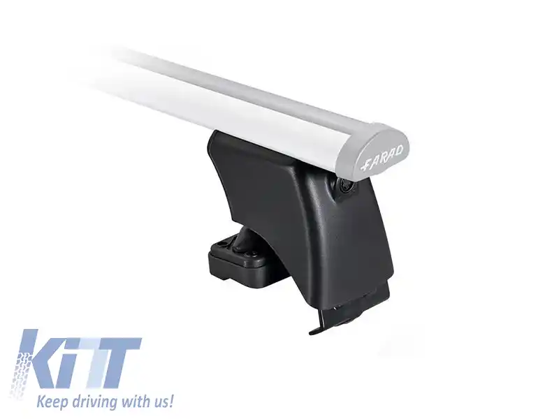 Brățări de montare tip BS model 93 pentru grinzi din aluminiu și metal, potrivite pentru Audi A3 cu 3 sau 5 uși 1999-2013, A3 Sportback fără șine 2004-2012, Infiniti Q50 după 2015, MG 4 Electric după 