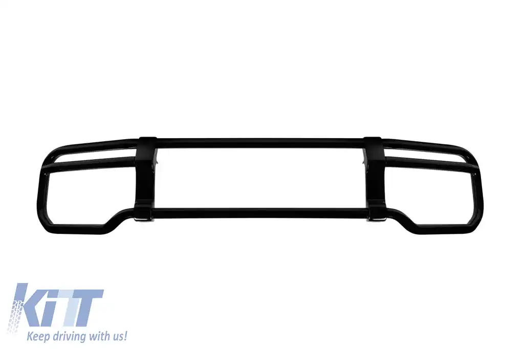 Bullbar G63 potrivit pentru bara frontală A Design pe Mercedes G class W464 după 2018, negru