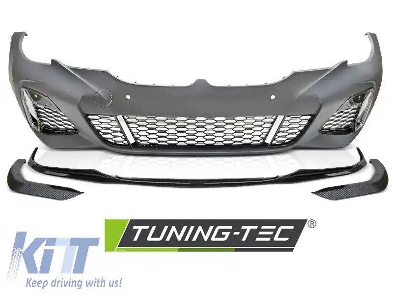 BUMPER FRONTAL 340 PERFORMANCE PDC ASPECT CARBON se potrivește pentru BMW G20/G21 19-22-image-6269412