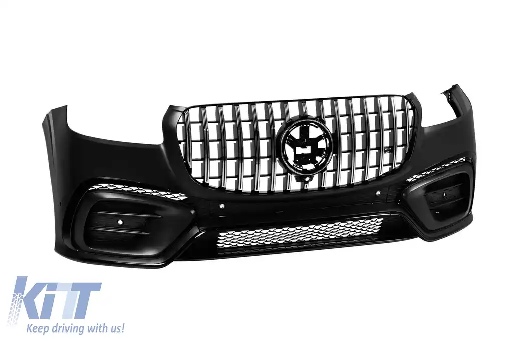 Bumper frontal A Design Line potrivit pentru Mercedes GLS X167 2020-2025-image-6138797