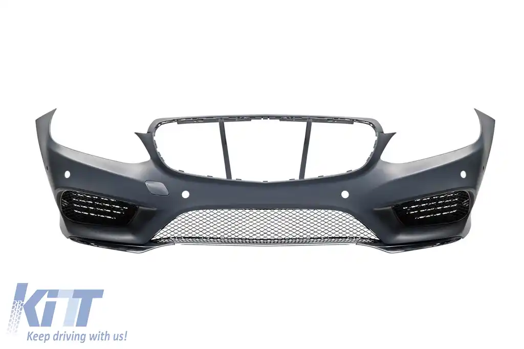 Bumper frontal A Design-line potrivit pentru Mercedes E-Class W212 sedan, S212 break 2014-2016 cu PDC