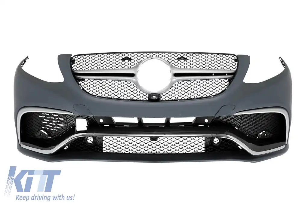 Bumper frontal A Design potrivit pentru Mercedes GLE SUV W166 2015-2019