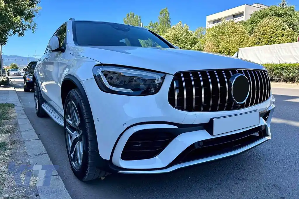 Bumper frontal A Design potrivit pentru Mercedes GLC X253 2019-2022-image-6148718