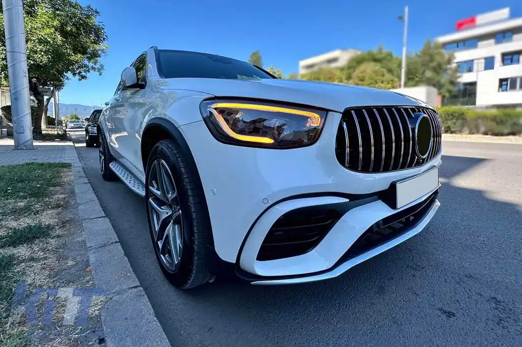 Bumper frontal A Design potrivit pentru Mercedes GLC X253 2019-2022-image-6148719
