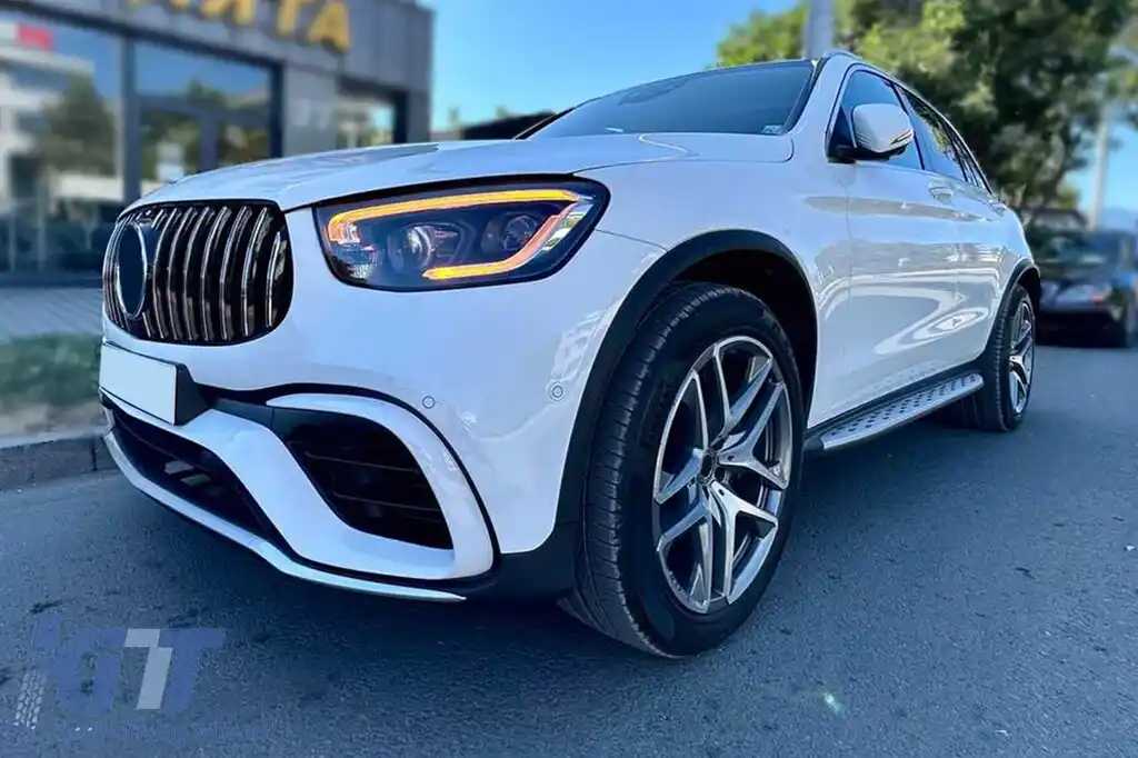 Bumper frontal A Design potrivit pentru Mercedes GLC X253 2019-2022-image-6148720