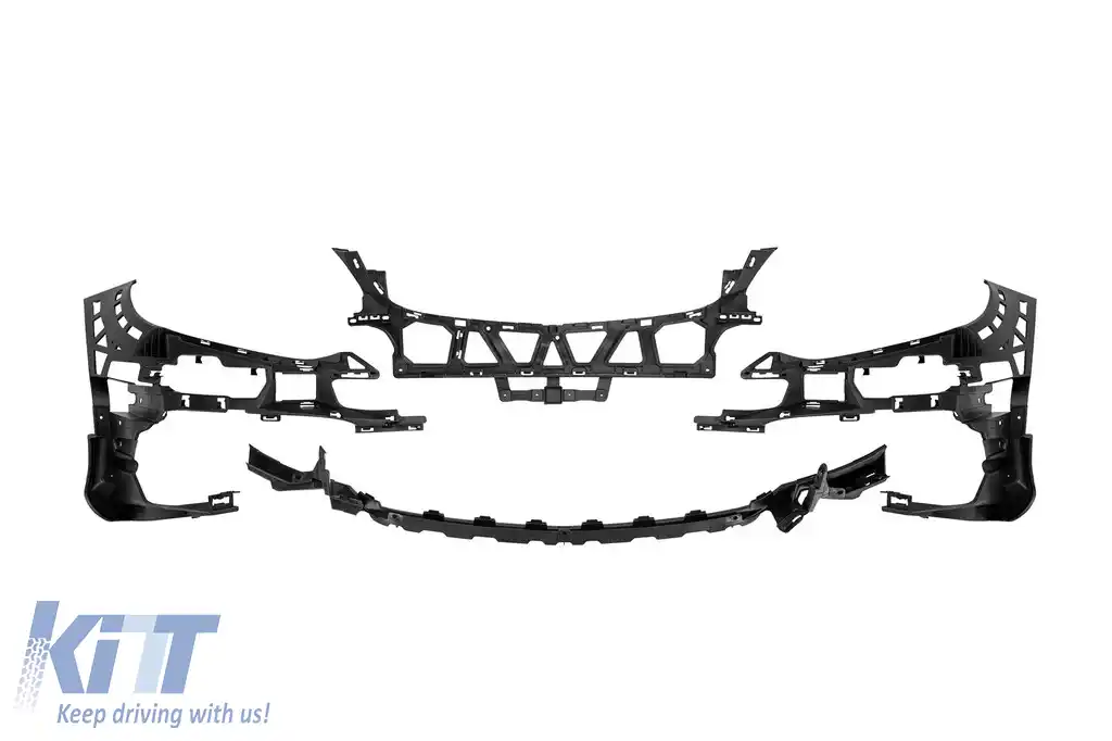 Bumper frontal A Design potrivit pentru Mercedes E-Class W212 sedan, S212 break 2014-2016 cu PDC, pentru adevăratul E63 A Design-image-6149934