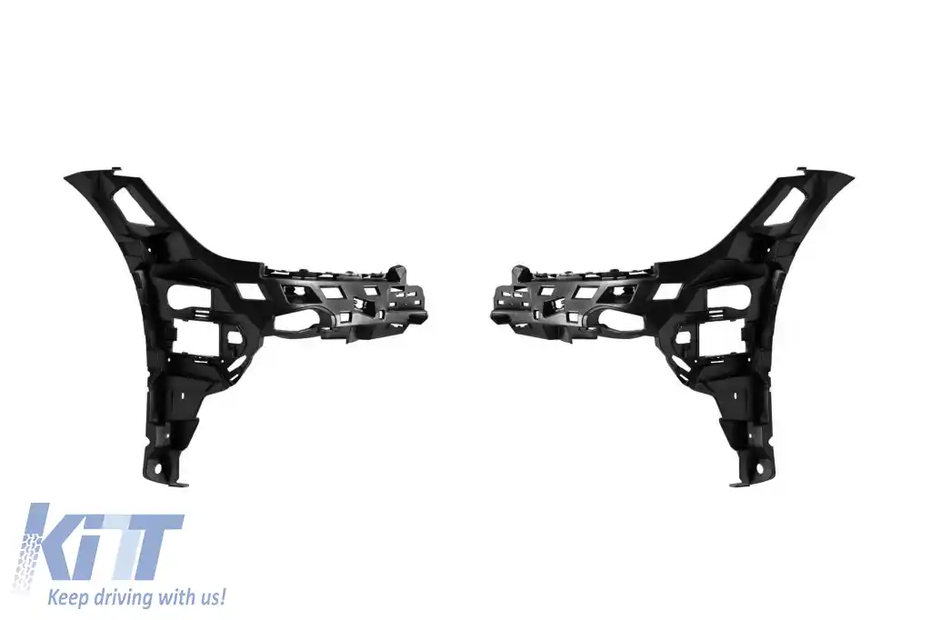 Bumper frontal A Design tip GT63 cu grilaj de lac negru tip GT potrivit pentru Mercedes A Design GT Coupe cu 4 uși după 2019-image-6265862