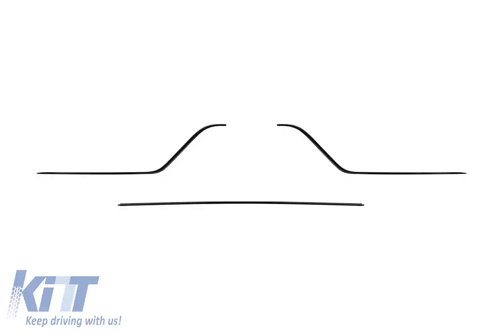 Bumper frontal A Design tip GT63 cu grilaj de lac negru tip GT potrivit pentru Mercedes A Design GT Coupe cu 4 uși după 2019-image-6265866