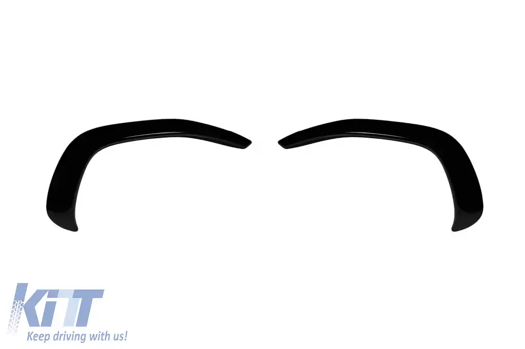 Bumper frontal A Design tip GT63 cu grilaj de lac negru tip GT potrivit pentru Mercedes A Design GT Coupe cu 4 uși după 2019-image-6265869