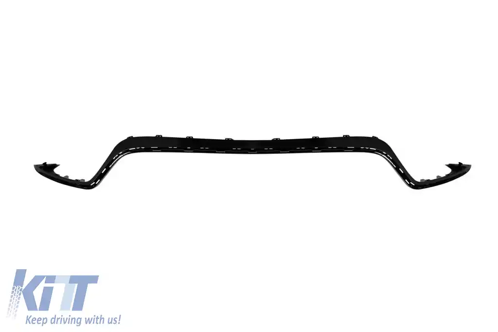 Bumper frontal A Design tip GT63 cu grilaj de lac negru tip GT potrivit pentru Mercedes A Design GT Coupe cu 4 uși după 2019-image-6265871