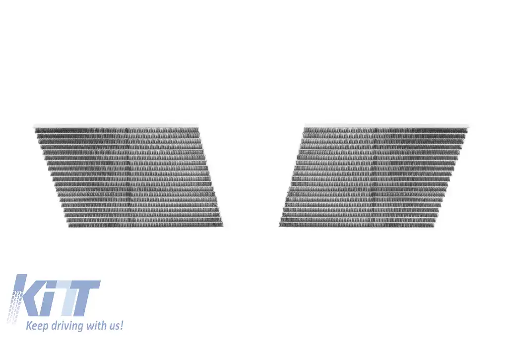 Bumper frontal A Design tip GT63 cu grilaj de lac negru tip GT potrivit pentru Mercedes A Design GT Coupe cu 4 uși după 2019-image-6265872