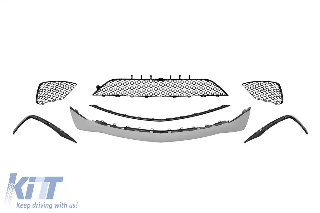 Bumper frontal AMG tip S63 potrivit pentru Mercedes S-Class W222 2014-2017 cu PDC-image-6132441