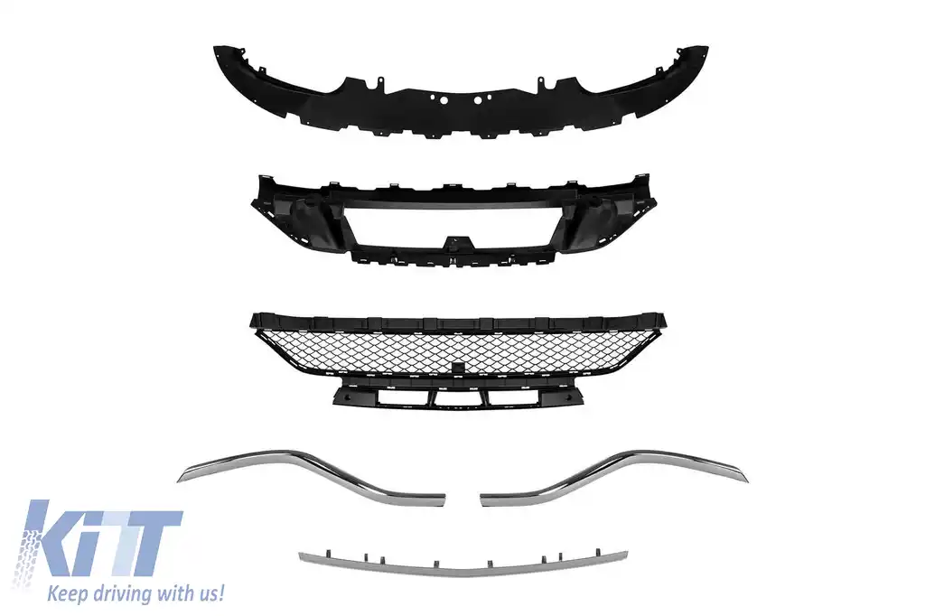 Bumper frontal design A potrivit pentru Mercedes GLS X166 2015-2019-image-6148471