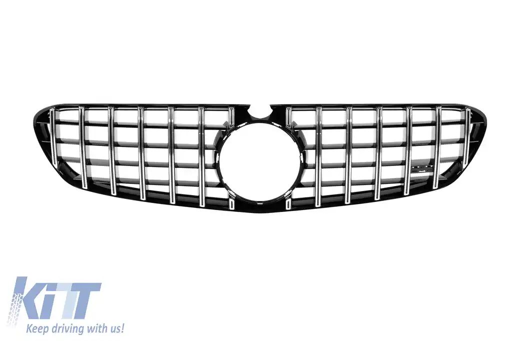 Bumper frontal design A tip 65 potrivit pentru Mercedes S-Class C217 coupe 2014-2020 cu elemente cromate-image-6138710