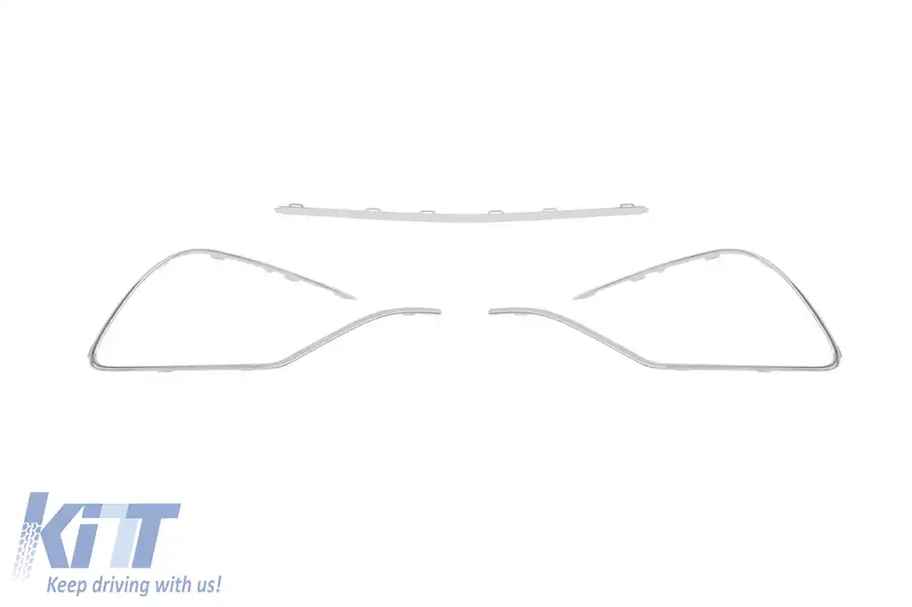 Bumper frontal design A tip 65 potrivit pentru Mercedes S-Class C217 coupe 2014-2020 cu elemente cromate-image-6138713