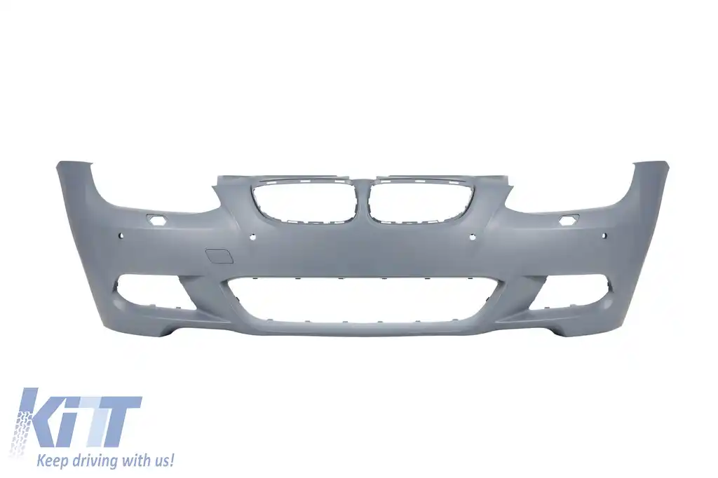 Bumper frontal M tech potrivit pentru BMW Seria 3 E92, E93 2007-2009, fără proiectoare-image-6164268