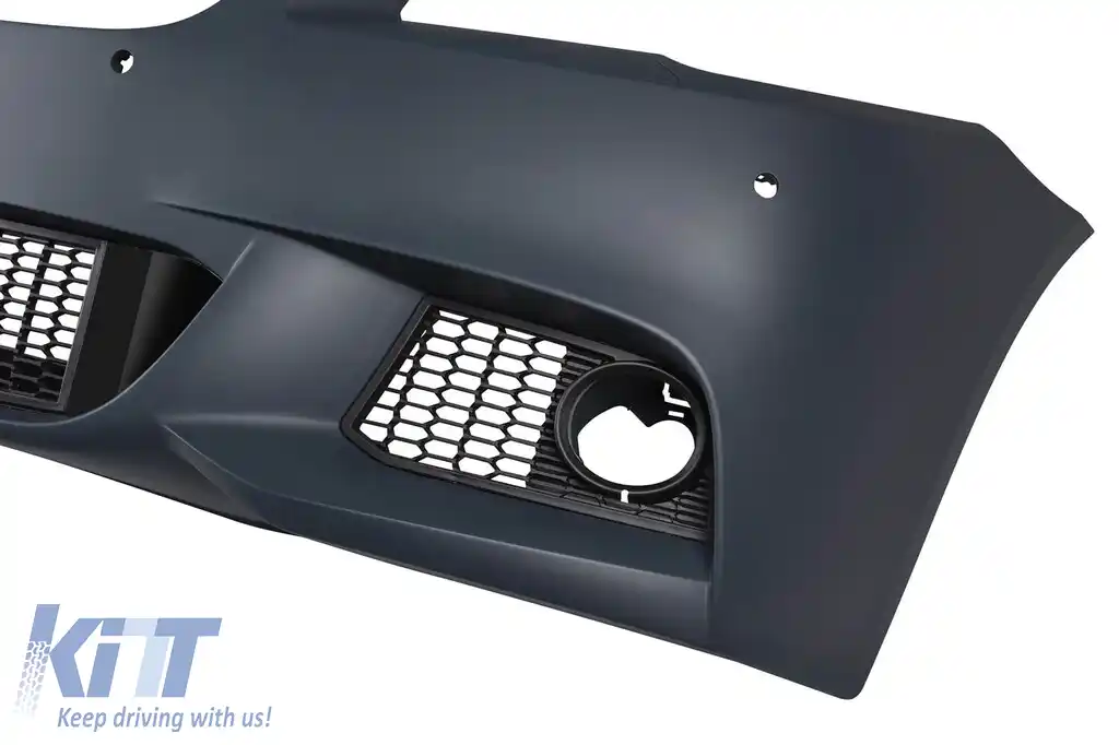 Bumper frontal M Technik potrivit pentru BMW Seria 5 F10 sedan, F11 break 2010-2013 cu PDC, cu duze de spălare, fără proiectoare-image-6162819