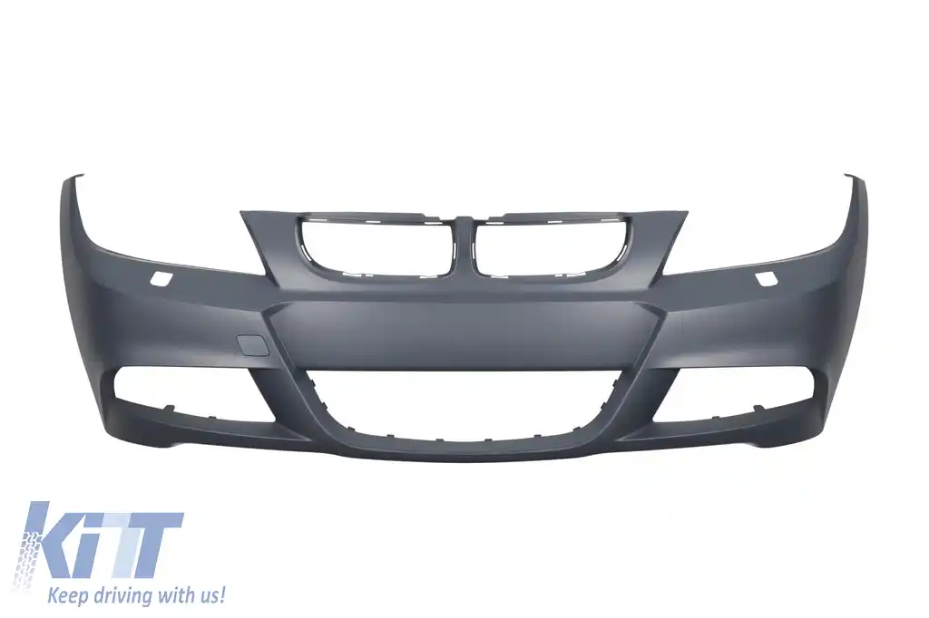 Bumper frontal M Technik potrivit pentru BMW Seria 3 E90 sedan, E91 break 2005-2008-image-6163769