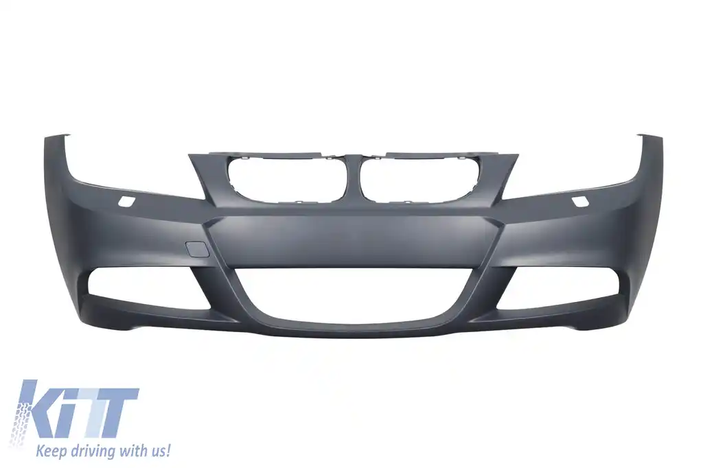 Bumper frontal M Technik potrivit pentru BMW Seria 3 E90 sedan, E91 break 2008-2011-image-6163782