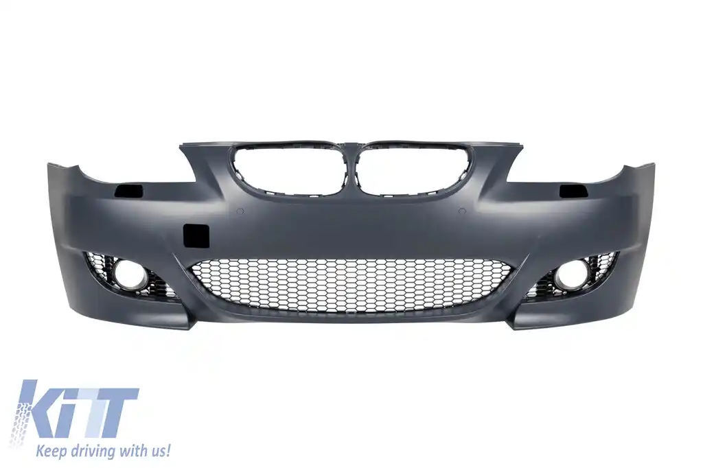 Bumper frontal M5 potrivit pentru BMW Seria 5 E60, E61 2007-2010, fără PDC, fără proiectoare de ceață