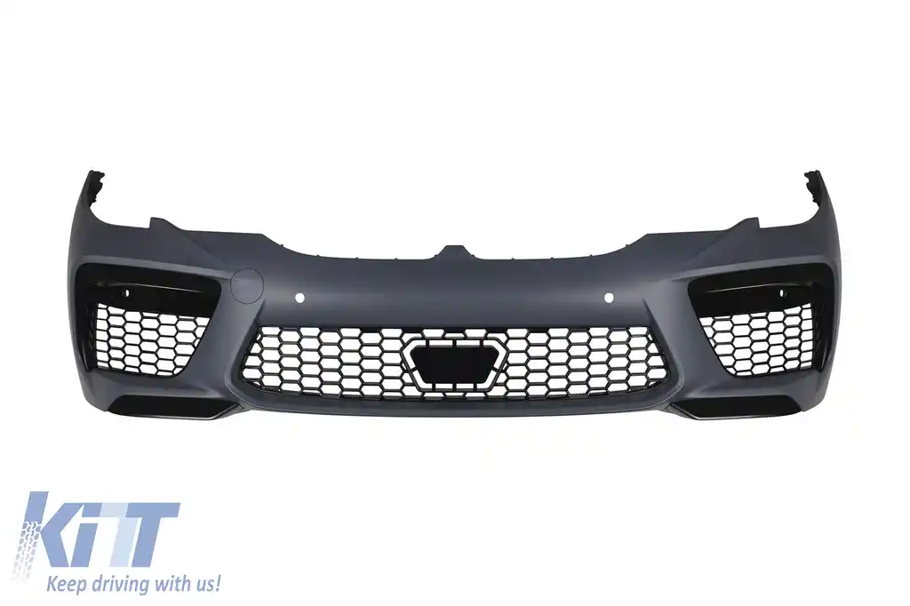 Bumper frontal M8 potrivit pentru BMW Seria 3 G20 după 2019 cu PDC, fără duze, fără proiectoare de ceață