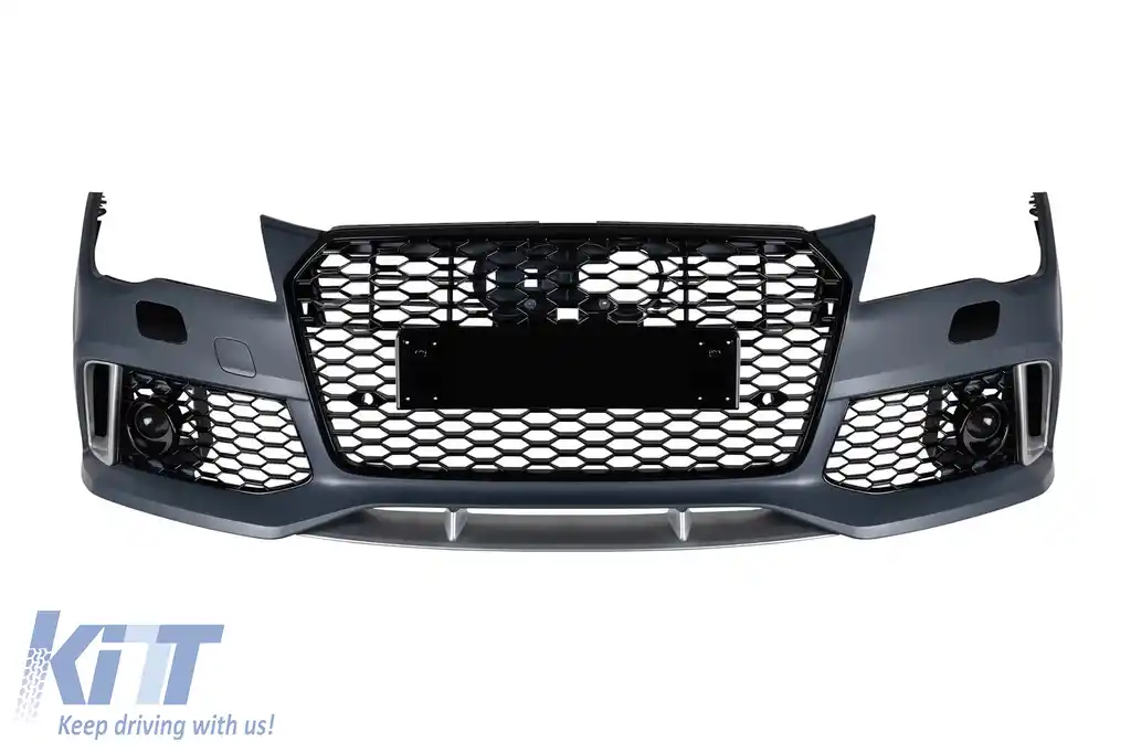image-33-Bumper frontal RS7 potrivit pentru Audi A7 2010-2014 cu PDC