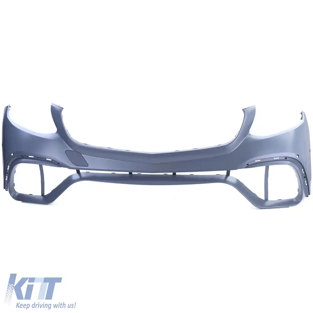 Bumper frontal sport cu grilaj potrivit pentru Mercedes GLC SUV X253 15-19-image-6264106