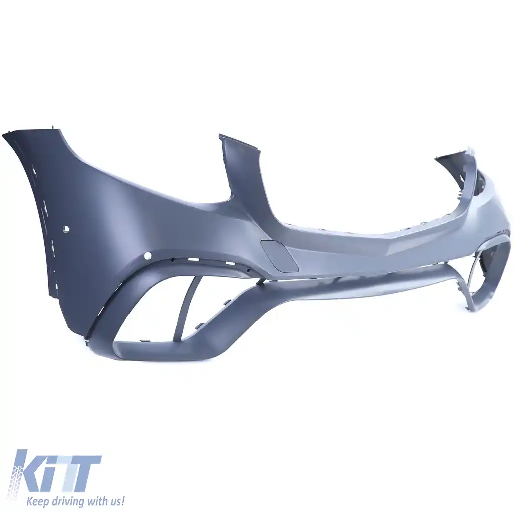 Bumper frontal sport cu grilaj potrivit pentru Mercedes GLC SUV X253 15-19-image-6264107