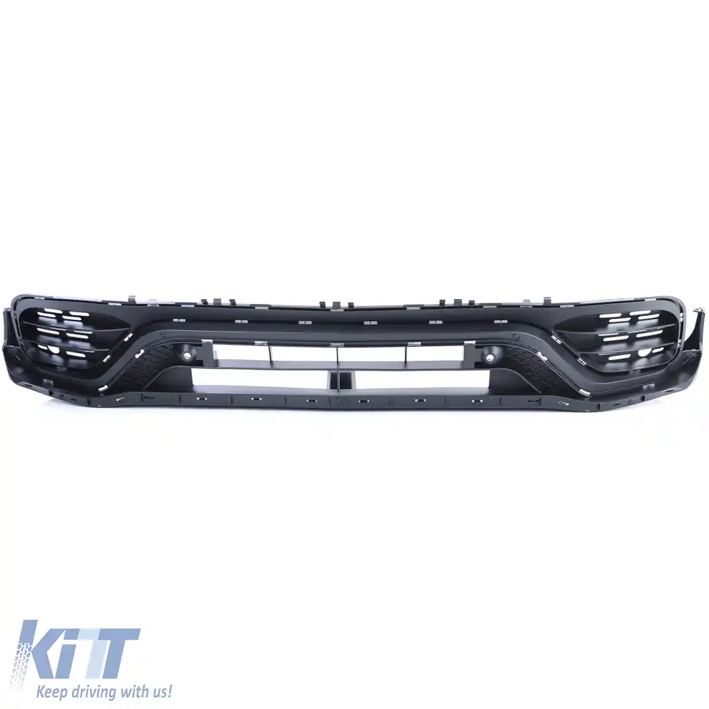 Bumper frontal sport cu grilaj potrivit pentru Mercedes GLC SUV X253 15-19-image-6264112
