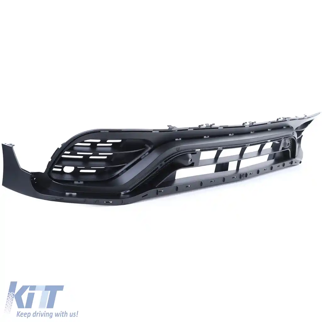 Bumper frontal sport cu grilaj potrivit pentru Mercedes GLC SUV X253 15-19-image-6264113