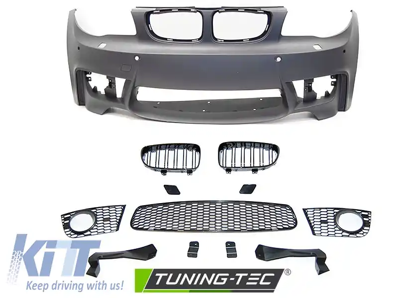 BUMPER FRONTAL SPORT STIL COUPE PDC potrivit pentru BMW E81/82/87/88 04-13-image-6269967