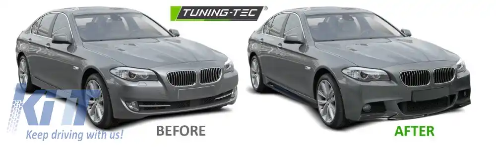 BUMPER FRONTAL STIL PERFORMANCE PDC potrivit pentru BMW F10 / F11 10-06.13-image-6267995