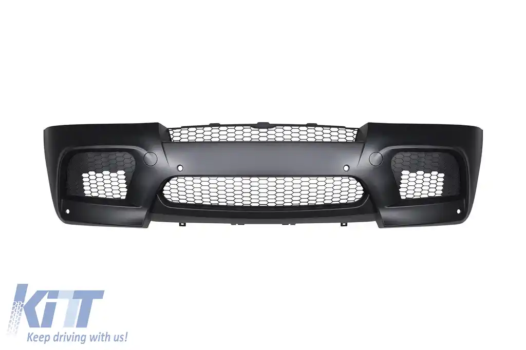 Bumper frontal X5M potrivit pentru BMW X5 E70 2010-2013 cu extensii pentru aripile din față-image-6132538