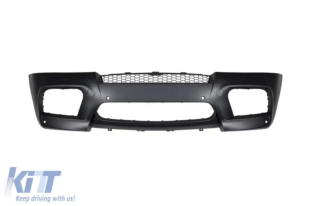 Bumper frontal X5M potrivit pentru BMW X5 E70 2010-2013 cu extensii pentru aripile din față-image-6132540