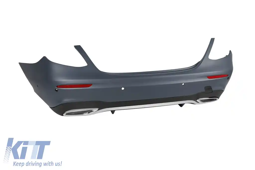 Bumper spate A Design Line potrivit pentru Mercedes E-Class W213 sedan 2016-2018-image-6237237